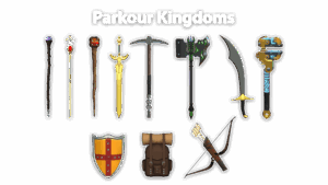 Parkour Kingdoms Weapons